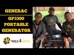 Generac Portable Generators - The GP3300