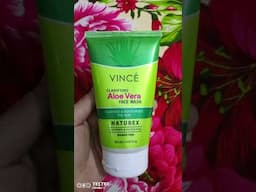 Vince Aloe vera face wash / dry skin face wash