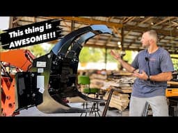 Our #1 Favorite Tractor Attachment - 29" Log Grapple From Titan Attachments