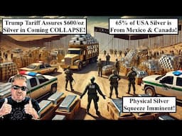 SILVER ALERT! 25% Tariffs on 65% of USA Silver Imports! Trump Assures $600/oz Silver!! (Bix Weir)