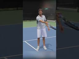 Volley Technique #tennisdrill #tennislesson