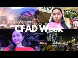 college diaries ep. 7✨🐯💛 || college week, sponty moa, concert hosting🎤🎨