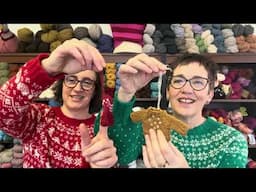 EPISODE TWENTY FOUR - FESTIVE YOKE PULLOVER #knittingpodcast #nevernotknitting