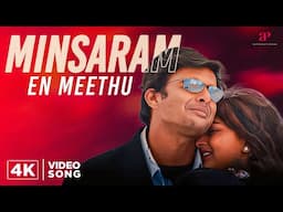 Minsaram En Meethu 4K Video Song | Run Movie Songs | Madhavan | Meera Jasmine | Vidyasagar