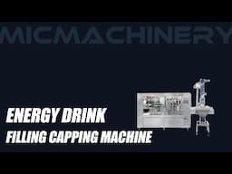 Best Energy Drink Filling Capping Machine of 2024 Chinese Manufacture.Machinery