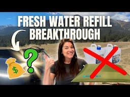 Revolutionizing Boondocking RV Life: Our Game-Changing Giant Fresh Water Tote Solution