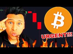 🚨 IT'S URGENT!!! BITCOIN WILL GO THIS LOW!!!!!!!?