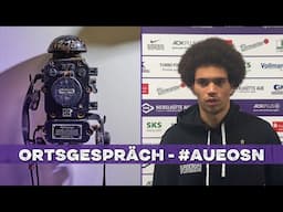 Jonah Fabisch nach dem Heimspiel gegen Osnabrück || Ortgespräch #AUEOSN