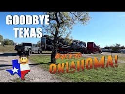 TIME TO MOVE ON // It's COLD in TEXAS! // Full Time RV Life