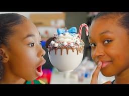 Epic Hot Chocolate Made By Sefari - Holiday Style | Sekora & Sefari Play skit