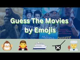 Guess the Movies by Emojis. #emoji #quiztime #quiz #quizzes  #movie #movies #games #funny #education