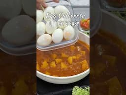 Egg Caldereta #shorts #EggCaldereta  #KalderetangItlog #pinoyrecipeatibapa