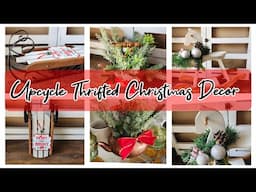 Upcycle Thrifted Christmas Decor