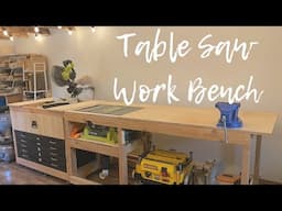 DIY Table Saw Work Bench