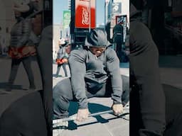 Kai Greene Snatching in Times Square