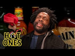 Questlove Refuses Defeat While Eating Spicy Wings | Hot Ones