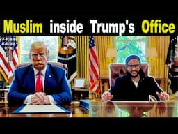 Muslim Inside Donald Trump’s Oval Office In America🇺🇸– The Most Powerful Room In the world