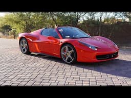 FERRARI 458 Hits the Arizona Roads for the First Time!