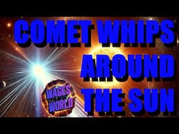 COMET ATLAS SLINGSHOTS AROUND SUN / ARE WE DUE FOR A SUPE FLARE 50X MORE POWER THEN CARRINGTON EVENT