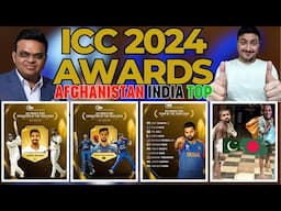 Congratulations ICC Best 2024 Awards Afghanistan and India Top | Pakistan Team Crying in the Corner