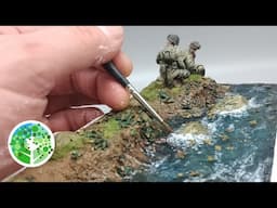 How I nearly ruined this river diorama... and how I fixed it.