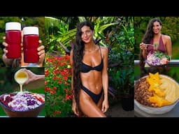 What I Eat in a Day 🍓 Raw Vegan Living in Hawaii 🌿 Farm Projects, Simba's Health Emergency & More 🙏🏽