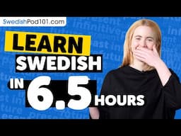 Learn Swedish in 6.5 Hours - ALL Japanese Absolute Beginners Need