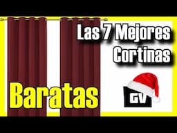 🏠🔥 Las 7 MEJORES Cortinas BUENAS y BARATAS de Amazon [2025]✅[Calidad/Precio] Modernas y Elegantes