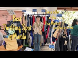 Thrifting & Vintage shopping scene in the Philippines | Flea Market Vlog