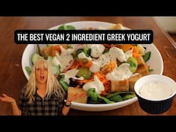 I Made The Best Vegan Greek Yogurt With Just 2 Ingredients