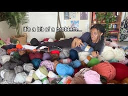 🧶 🧺 Organizing & Selling My Yarn Collection