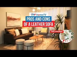 Pros and Cons of a Leather Sofa | Mandaue Foam | MF Home TV