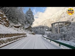 Frozen Peaks & Winding Roads - Epic Sichuan Mountain Drive 4K