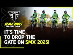 Triumph Factory Racing Drop The Gate On SuperMotocross 2025!