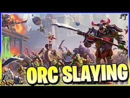 ORCS MUST DIE DEATHTRAP! Let's Slay Some Orcs! Launch Day! LIVE!