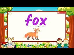 Three Letter Words || Preschool Learning || 3 letter words Kids Education Video || 3 Letter Words