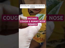 COUGH & COLD REMEDY FOR BABY & TODDLER #coughremedy #coughremedies #coldremedy #coughsyrup #homemade