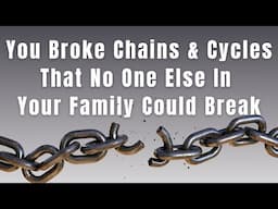 You Were Chosen To Break Generational Cycles That Your Family Could Not: So Don't Give Up 💪  🙏🏽