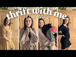 Thrift Maternity Clothes with Me! Finding Pregnancy Essentials on a Budget