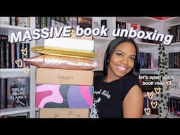 MASSIVE BOOK UNBOXING💕✨ | fairyloot, illumicrate, owlcrate, & special editions