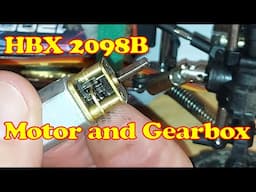 HBX 2098B Devastator Mini RC Crawler Motor and Gearbox