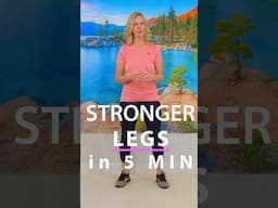 5 MIN LEG & GLUTE WORKOUT #shortworkout #legsandglutes #improvedhealth