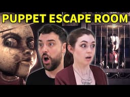 Husband & Wife Attempt Creepy Escape Room Game