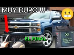 CHEVROLET SILVERADO EL VOLANTE ESTA MUY DURO !!! U0131 el final