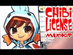 Drawing Chibi License - Mudkip