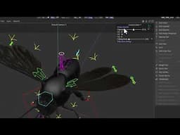 Bumble Bee Rigging in C4D R25 and onward.  Part 6