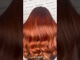 Cabello cobrizo #hair #cabello