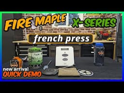 FIRE MAPLE FRENCH PRESS |  BEST MOTO CAMPING COFFEE MAKER | STAR FRENCH PRESS COFFEE MAKER| JET BOIL