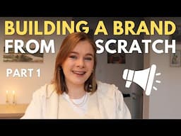 BUILDING A BRAND FROM SCRATCH PART 1 Graphic Design Freelance Self Branding | Brand Strategy Process