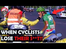 10 Times Pro Cyclists Got Angry and Lost Control | Peter Sagan, Remco Evenepoel and Mark Cavendish